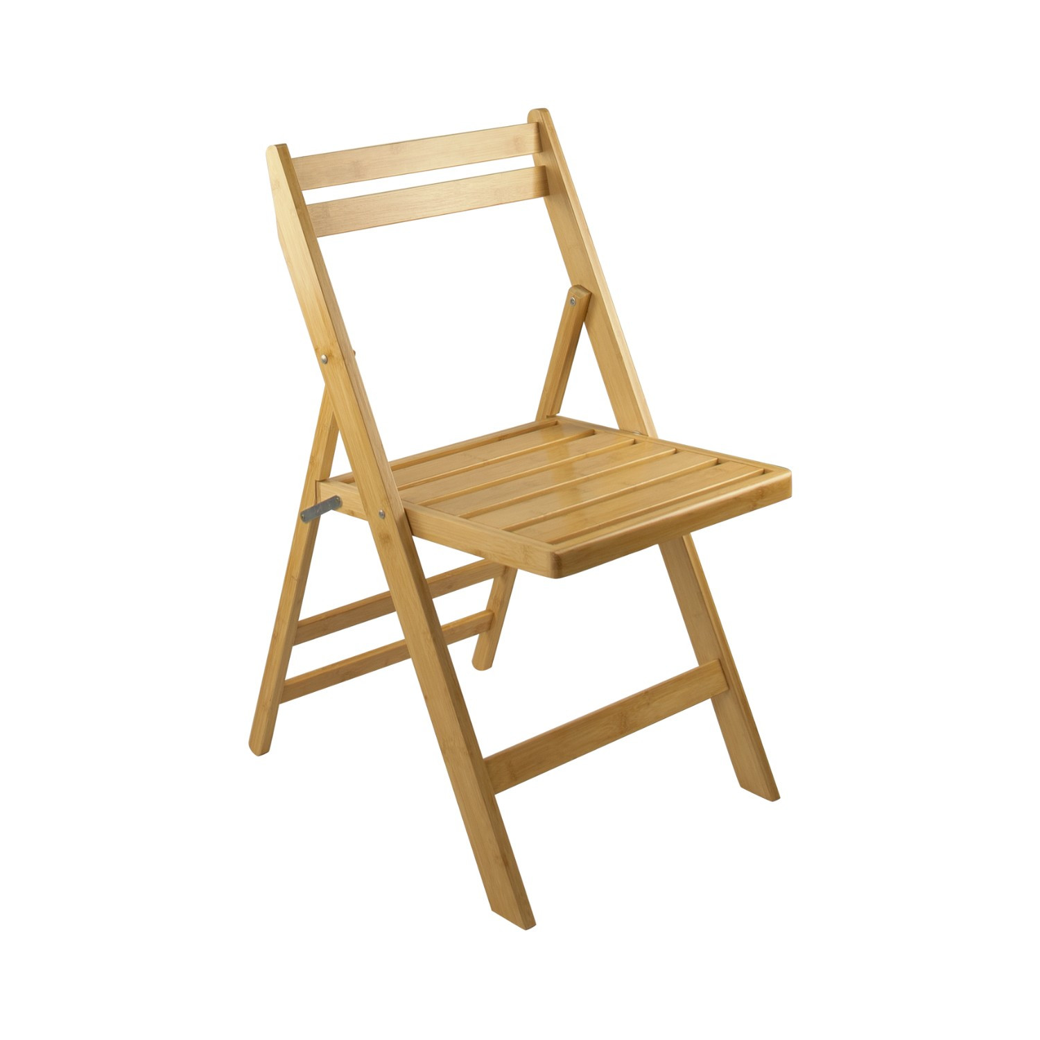 Silla Plegable de Madera de Bambú Biano 46x44x78cm O91 Sillas y Sillones de Exterior 1